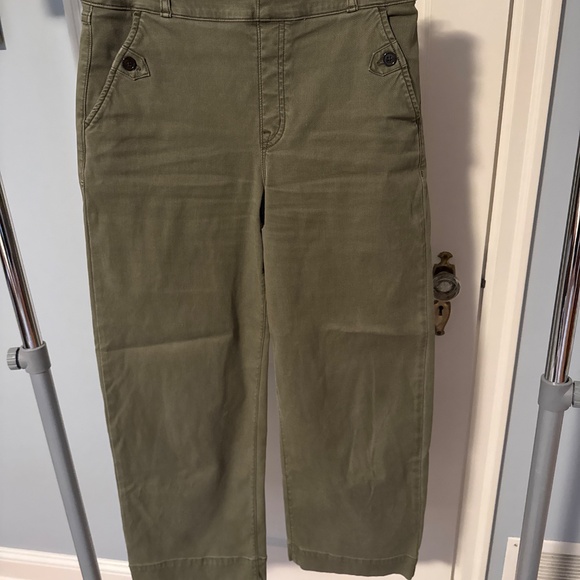 Spanx Cropped Twill Pants - Picture 2 of 3